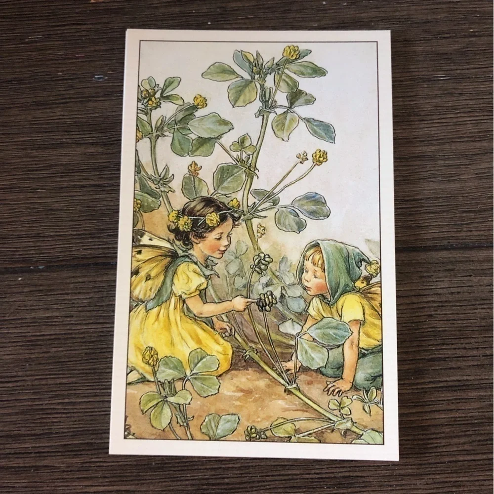 Garden Flower Fairies by: Cicely Mary Barker postcard set #18